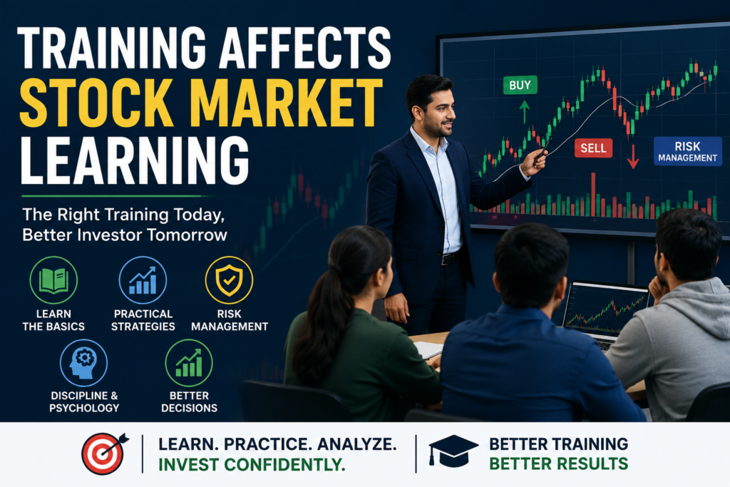 Training Affects Stock Market Learning